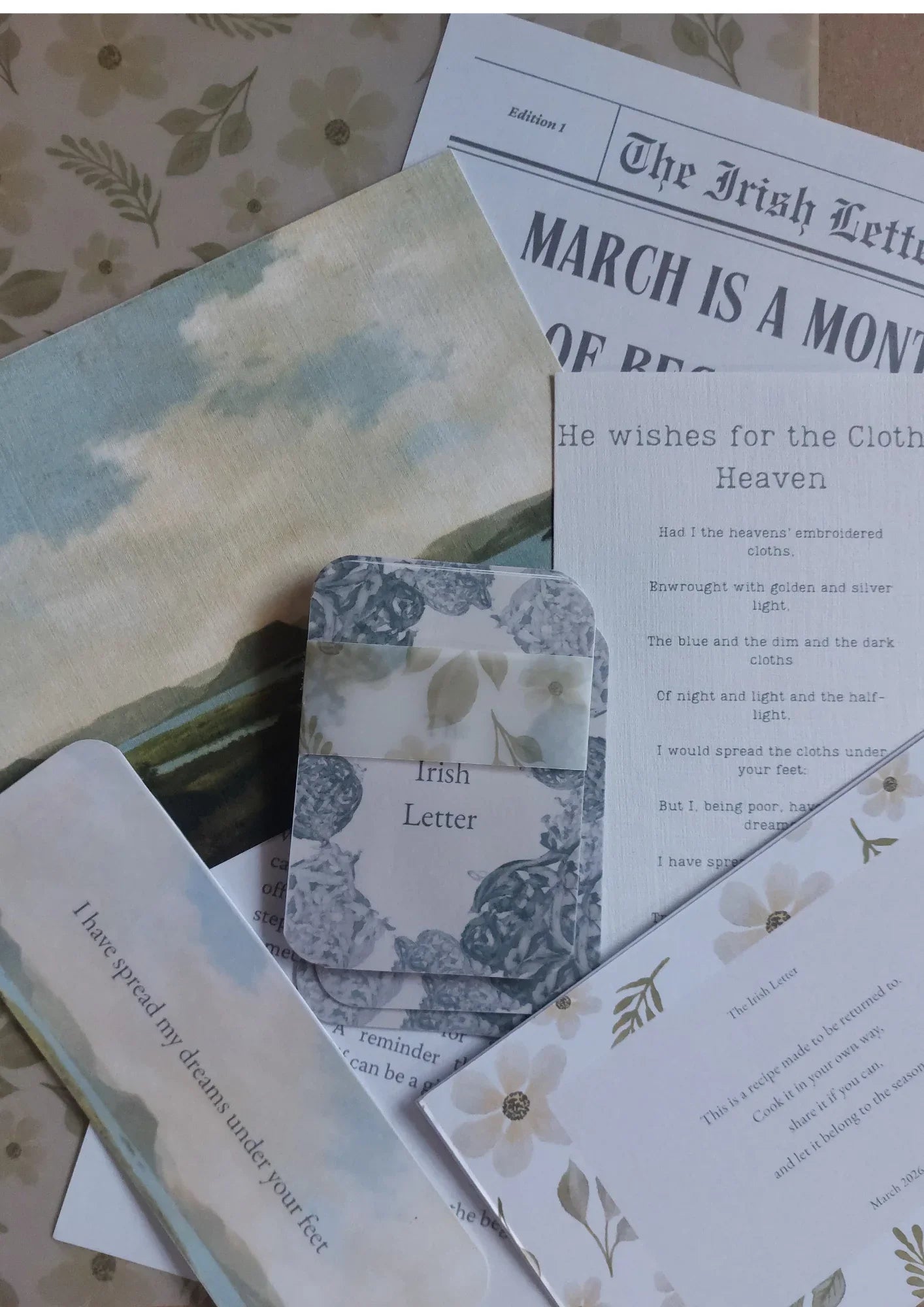 The Irish Letter — Monthly Subscription